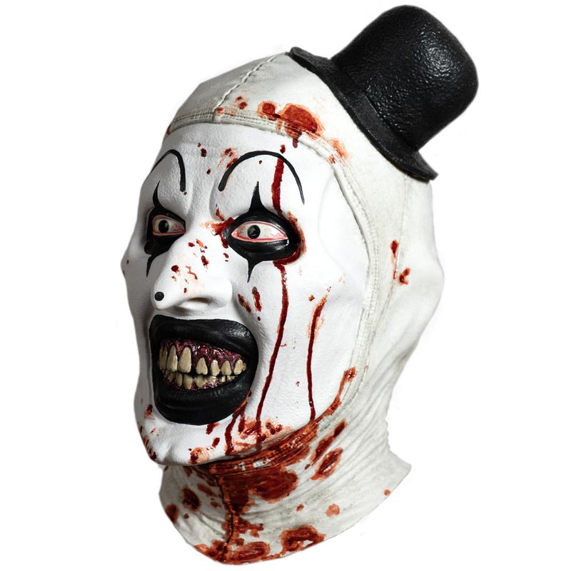 Tinsley Transfers Terrifier Deluxe Latex Mask - Art The Clown "Bloody Edition"