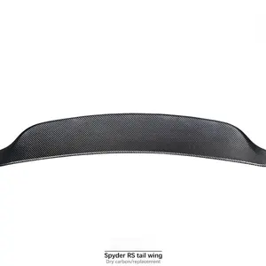 Suitable for 2012–2016 Porsche Boxster 981 models modified with a Spyder RS dry-carbon rear wing replacement