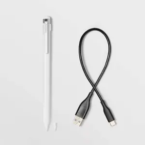 heyday Stylus Pen Magnetic Attachment 12hr Battery White