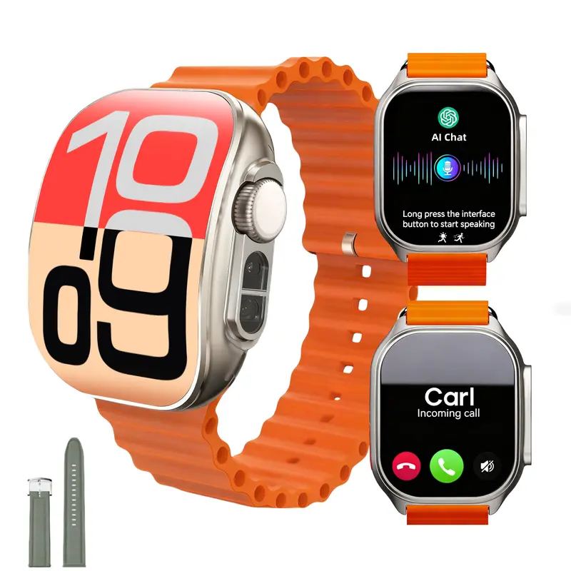W&O 2026 New Smart Watch for Men/Women, Wireless Calling/Dial, 100+ Sport Modes, Call Reminder & Rejection, Message Reminder, IP67 Waterproof, Touch Screen Running Watch, Activity Tracker for Android iPhone Devices, Mens Gifts, Wearable Devices, Fall Gift