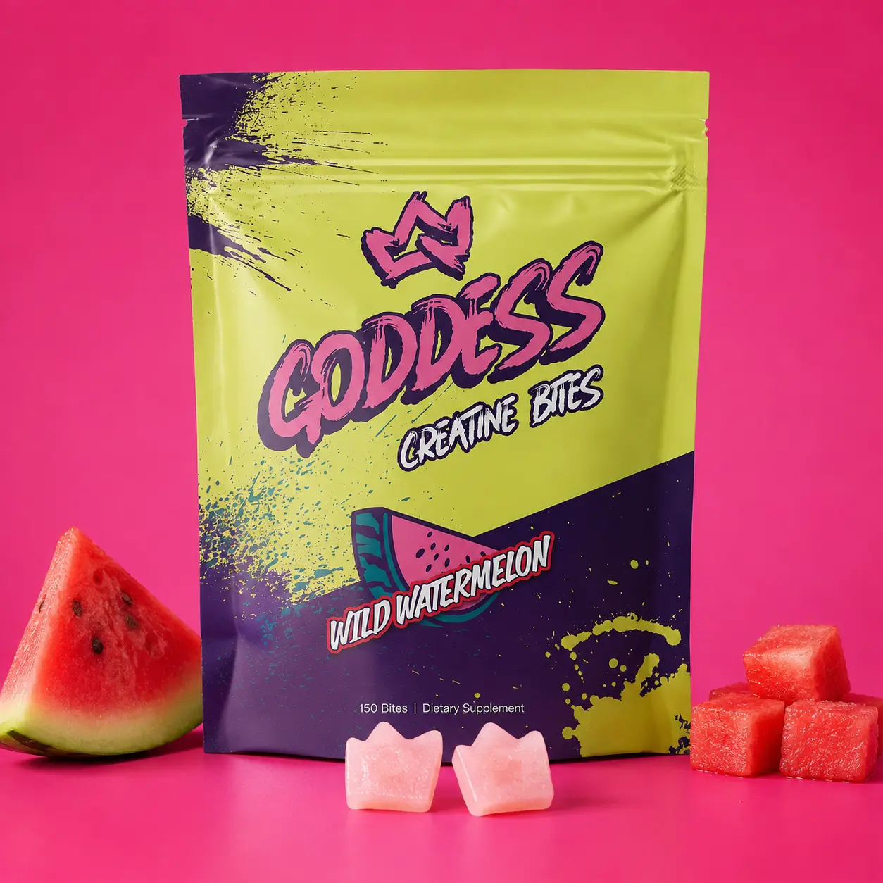 Primal Queen Goddess Creatine Bites | Lean Muscle Booster and Cognitive Support For Women