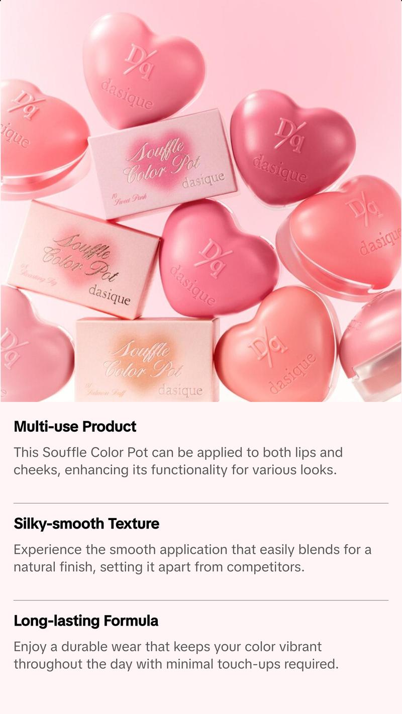 Dasique Souffle Color Pot #09 Hazy Rosy