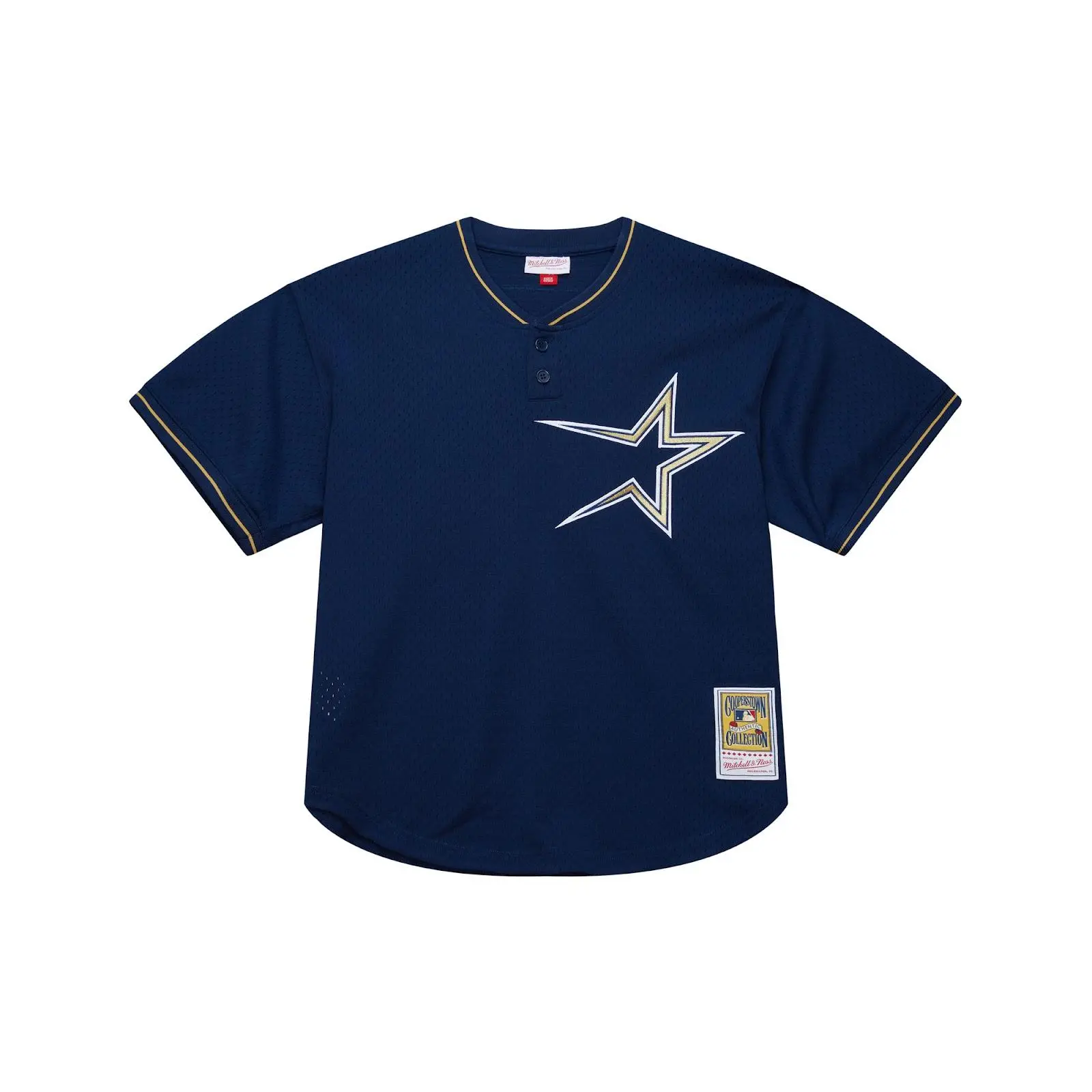 Billy Wagner Houston Astros Navy Authentic Batting Practice Mesh Jersey MLB Throwback Baseball Cooperstown Fan Gear Mitchell & Ness