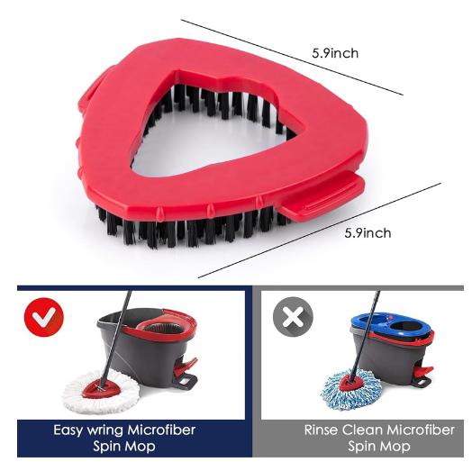 Rotating Mop Head Brush