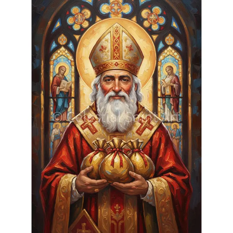 St. Nicholas - Digital Print | High Resolution | Instant Access | Easy Download