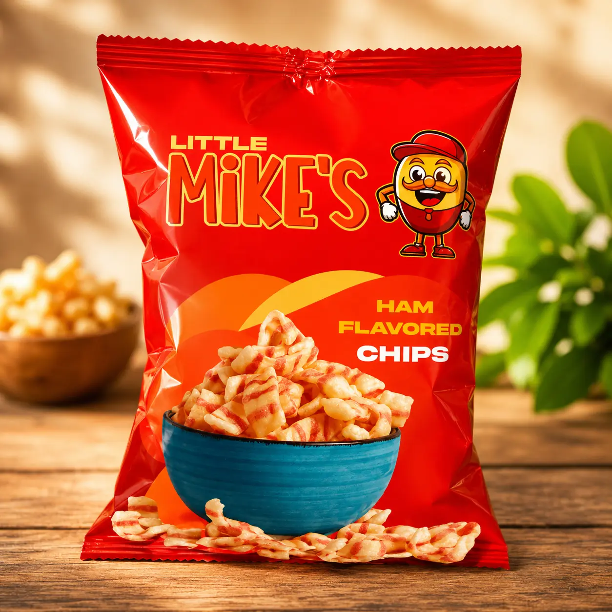 Little Mikes Ham Flavored Chips ( pellys de Jamon ) Little Mikes Ham Flavored Chips ( pellys de Jamon )