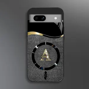 Suitable for [Google Pixel 7] high-end MagSafe phone case🥰，Choose from any of the 26 letters， Minimalist, premium design—drop-resistant and fingerprint-proof YM99
