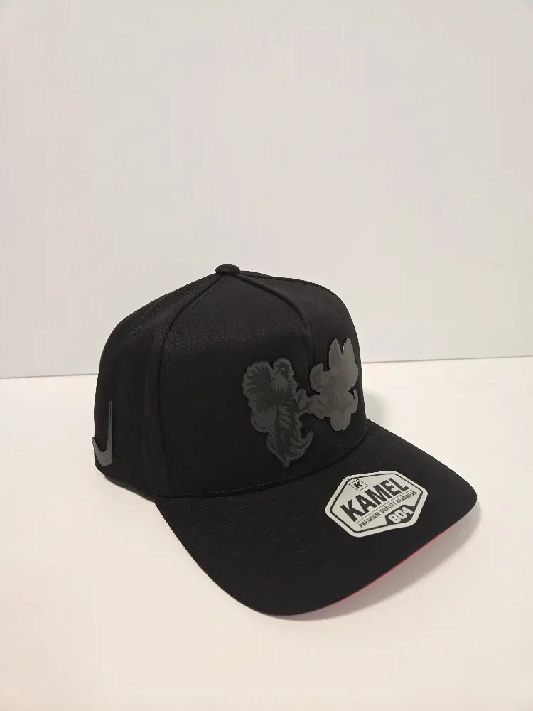 Gallos Novelty Cap, Red/Black Snapback with logo Gallos, Gallos Hats