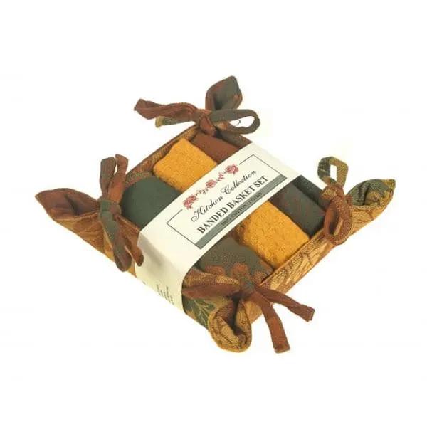 Mr. MJs Trading Bread Basket Set, Pine Hurst