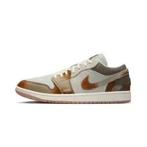 AIR JORDAN 1 Low SE "Multi-Color Sail Light Bone" Sports Shoes, Low Top Style Sneaker (Style Code: IM6664-991)