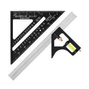- Rafter Square and Combination Square Tool Set, Black, 7" Square, 12"  Carter Square, Framing Square, Square Tool, Woodworking Square, Combo Square, 7 Inch