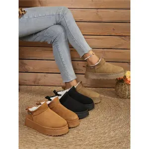 My goodness, these shoes are so beautiful, thick-soled non-slip cotton slippers, Warm House Slippers, fashionable, versatile, comfortable and warm women's shoes
