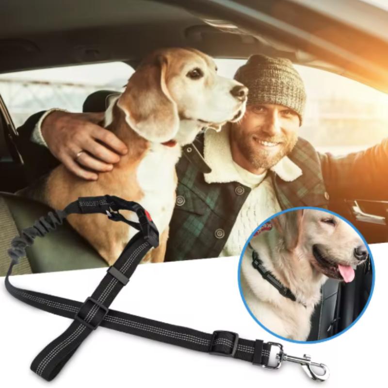 Reflective Pet Dog Car Seat Belt Puppy Collar Walking Travel Car Accessories Cat Leash Harness for Small Dogs Pet Car Supplies