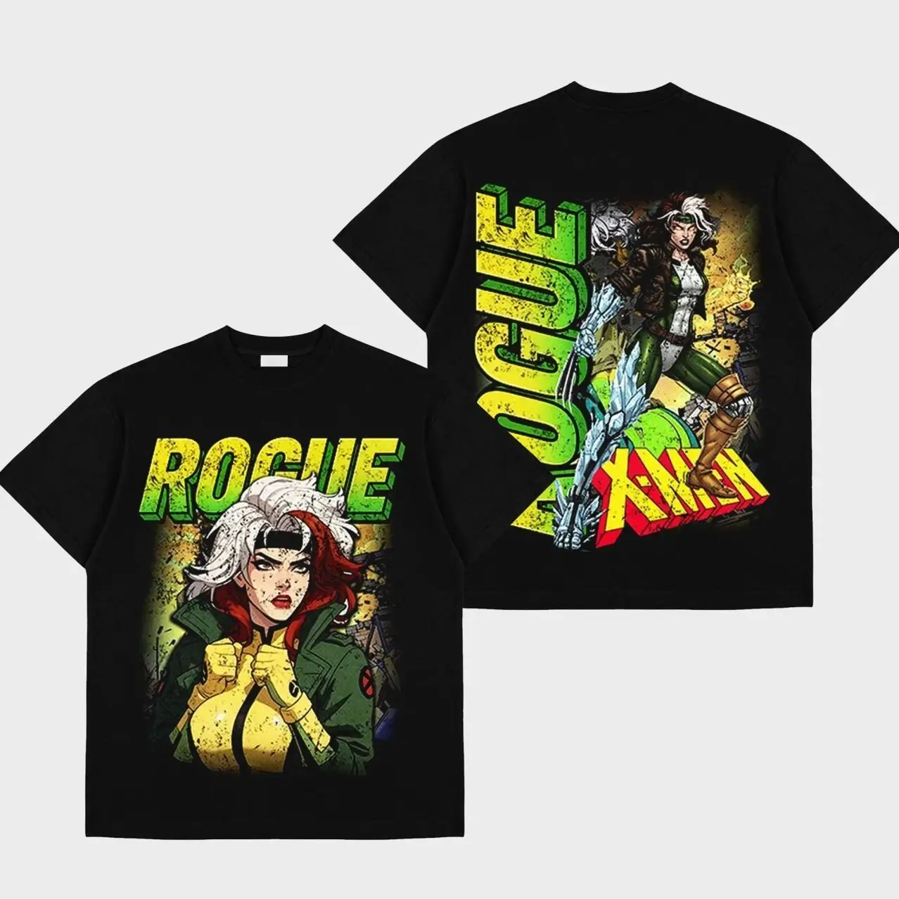 Rogue Premium Cotton T-Shirt, Untouchable Energy T-shirt, Character Image Comics Fans Shirt, Dark Superhero T-Shirt, Comic Book Fans T-Shirt, Superhero Graphic Tee 9HH