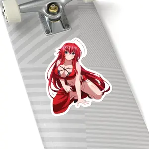 Waifu Rías Gremory Kiss-Cut Sticker High School DxD Anime Hentai Ecchi Decal