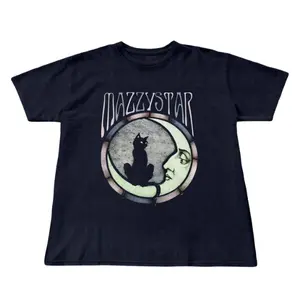 Mazzy Star Moon and Cat Tee, 90s Alt Rock Hope Sandoval Unisex band Tee, graphic Tees, 90s vinatge TShirt,  gift for fan
