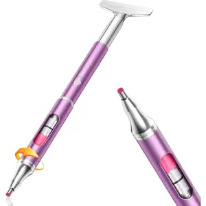 Art Painting Pen Refillable Wax,   Accessories Refillable Wax Pen Self-Stick Drill Pens with Metal Correction Plate for Art DIY Craft - B18