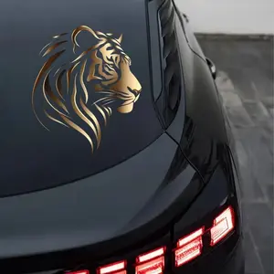 Waterproof UV-Resistant Lion Sticker, PVC Self-Adhesive, Suitable for Vehicles, Walls, Laptops, Motorcycles, 1pc/2pc