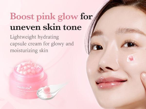 [LIVE Exclusive] [medicube] Booster Pro Pink Bear Edition Skincare SETㅣPair Kbeauty Viral Glass Glow Device with Skincare