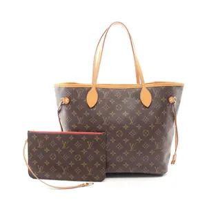 Pre-owned Louis Vuitton Canvas Tote Bags Neverfull MM Monogram Tote Bag