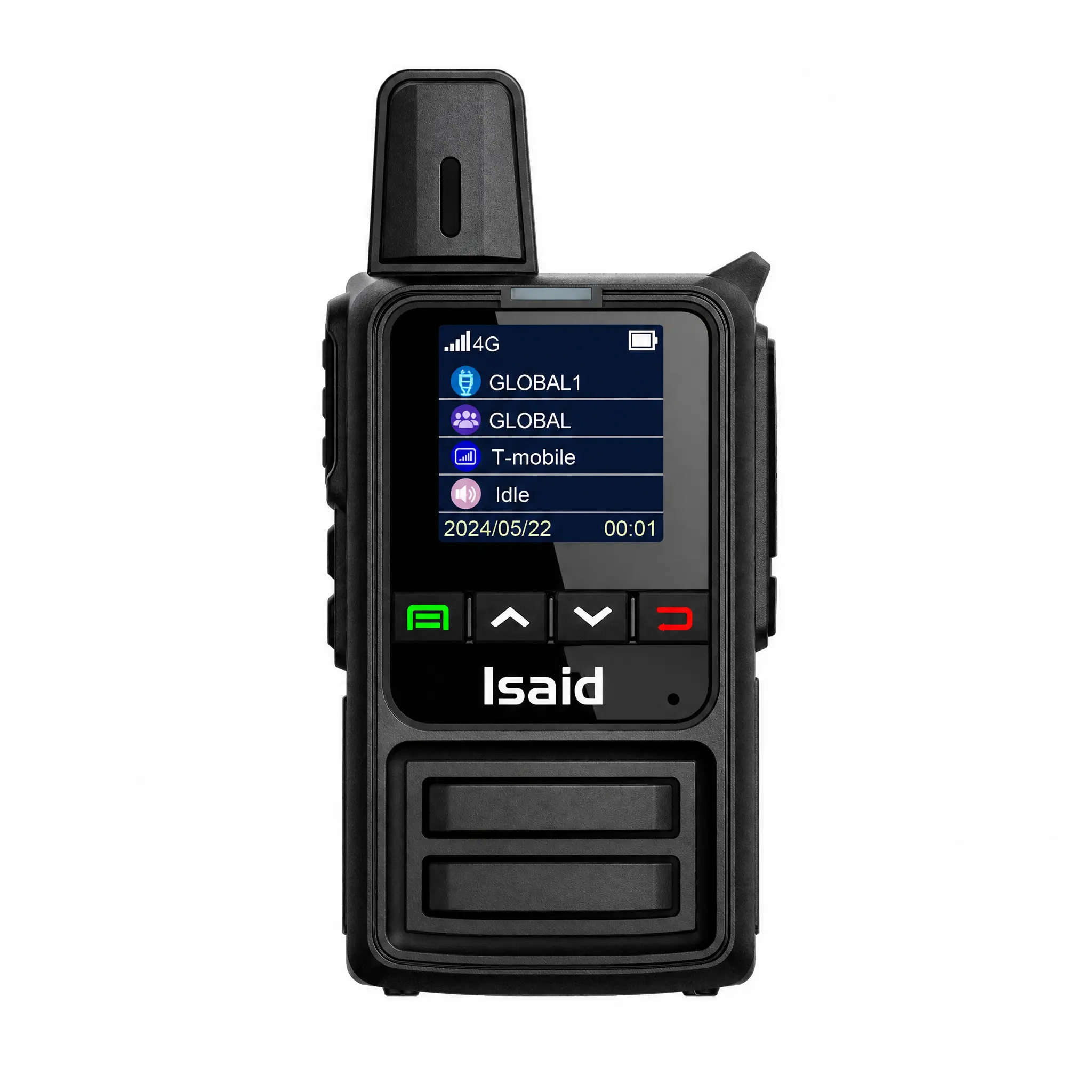 ISAID IS-360 4G LTE Push-to-Talk Radio, Long-Range Walkie Talkies for Construction, Outdoor Teams | Radios Walkie Talkie for Professional Communication