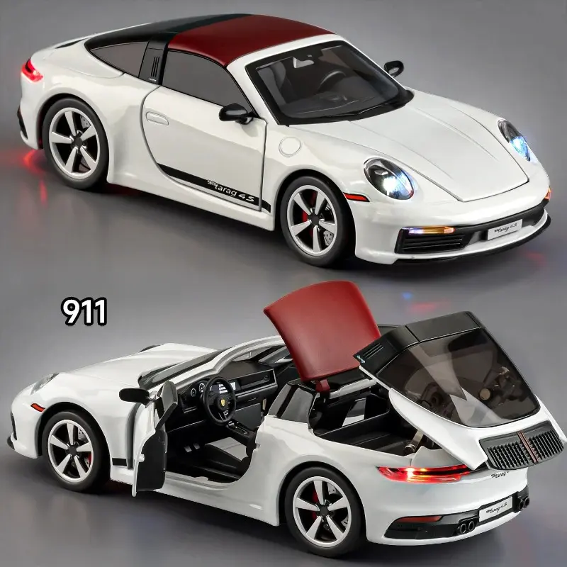 1:32 Alloy Sports Car Model, Simulated Collectible Toy Ornament, Ideal Gift for Boys, Default