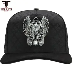 FERRETI HATS PREMIUM FT167 El Buho Baseball Cap For Men