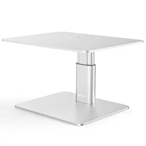 Adjustable Monitor Riser Metal Computer Stand Compatible with TV