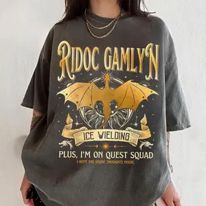 Ridoc Gamlyn Shirt, Ridoc Quest Squad Shirt, Onyx Storm Shirt, Fourth Wing Shirt, Basgiath War College Shirt, Dragon Rider Empyrian Shirt