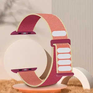 Compatible Apple Watch Band Women Men 49mm-38mm, Nylon Sport Loop Strap, Smartwatch Strap, Fits Iwatch Series 1-11 Se Ultra, Durable & Stylish, Smart Watch Straps