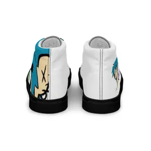 Men’s high top canvas shoes