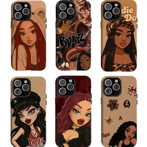 Y-Y2k American Sweetheart Style Phone Case,B.r.a.t.z Girl Phone Case, Compatible with iPhone X, 11, 12, 13, 14, 15, 16, 17 & more