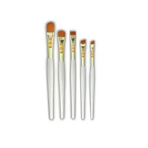 Artist Concealer Brush Set - 5 Piece Precision Makeup Tool for Flawless Coverage & Smooth Application - Ideal for Makeup Artists & Beauty Lovers