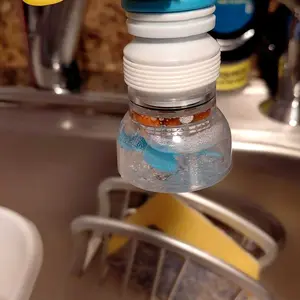 Faucet Filter Set - Water Faucet Extenders 360 Rotating,Adjustable Water Purifier for Sink (0.83 x 2.6 x 1.85),Easy to Install and Store, Reduce Water Waste, Good for Kitchen and Bathroom