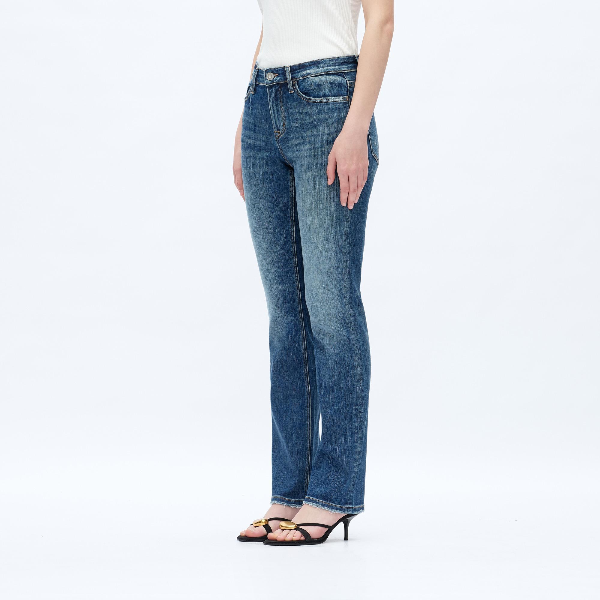 Plus Size Regual Women's Mid-Rise Straight Leg Jeans Soft Stretch Denim Pants Classic Denim Pants For Daily Wear Cotton Spandex Womenswear Bottom Everyday Fit Polyester Style  Viscose #TikTokShopHolidayHaul