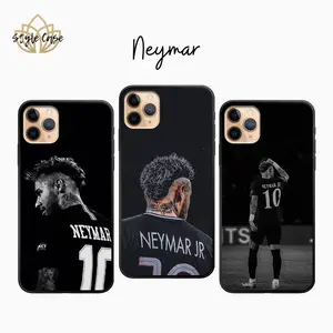Football Neymar JR 10 Phone Case , Trendy Protective Cover for iPhone X, 11, 12, 13, 14, 15 & more –  SS Galaxy S21 to S25 Ultra, Plus with Suction