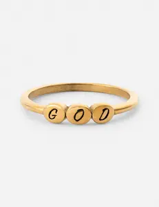 God Letter Ring God Letter Ring