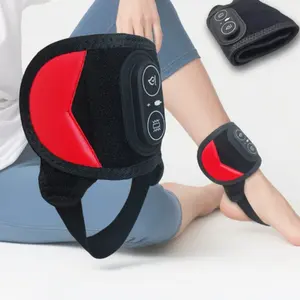 Portable Wireless Ankle Heating Massager, 3000mah Rechargeable, 36 LED Lights, Ideal Gift for Parents, Office Workers, Home Use