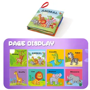 Baby Sensory Early Education Book, Interactive Learning Toy for Parents and Kids, Unisex Infant Gift, Cognitive Development Book, Montessori Busy Book, Learning Tools Book, Books for Babies