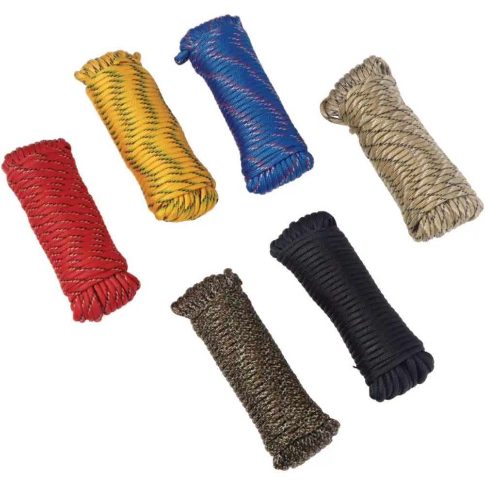 1/8 in. x 50 ft. Paracord Rope (1 color per each order)