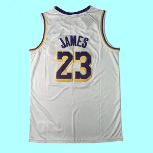 Men's stitched Basketball Jersey White 2025
