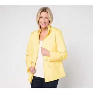 Susan Graver Water Resistant Anorak Jacket