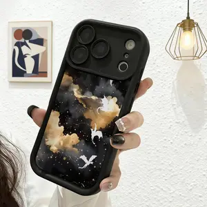 Fourth Wing Dragon Phone Case for iPhone 17/16/15/14/13/12/11 Xs Pro Max Plus AIR,for Samsung S25/S23/S24/S22/S21/NOTE20/A54/A53/A52/A36/A35/A34/A33/A17/A16/PLUS/ULTRA/FE phone cover soft shockproof protective Shell Book Lovers Fantasy Reader Cover