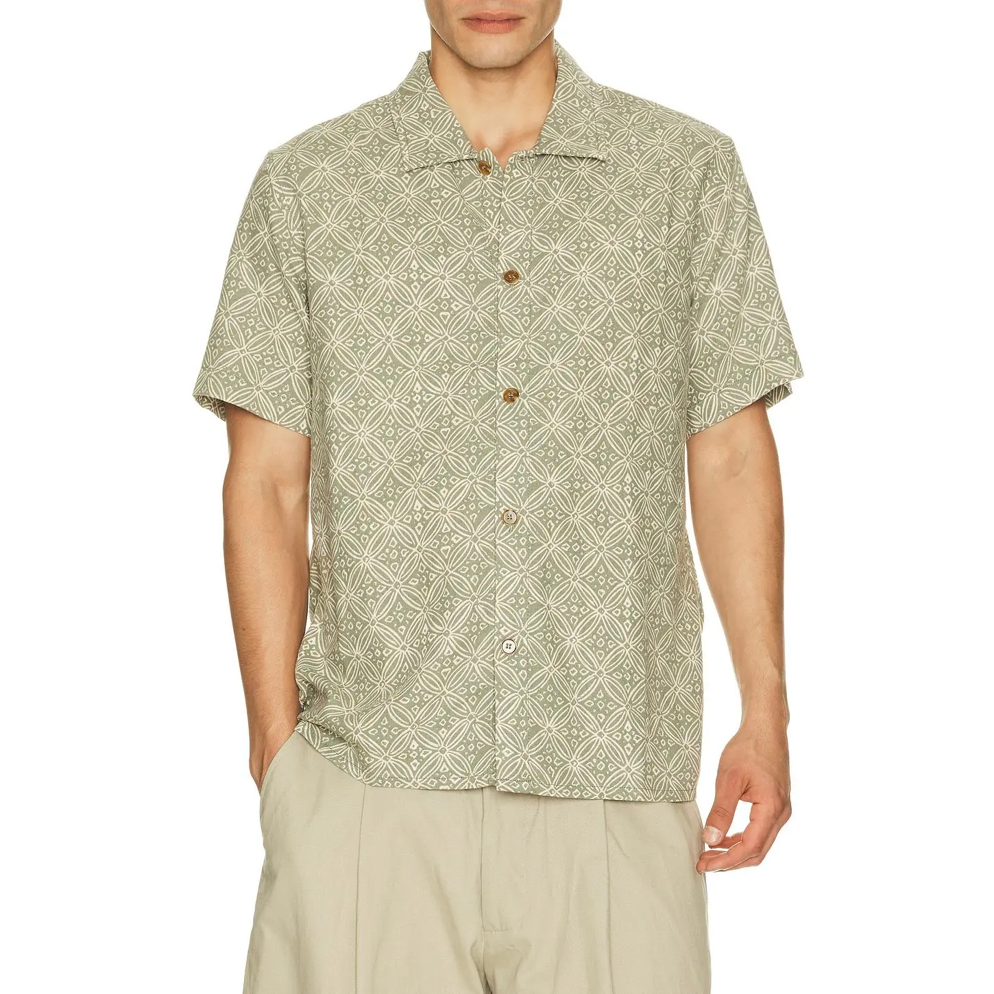 Rhythm Java Shirt in Olive