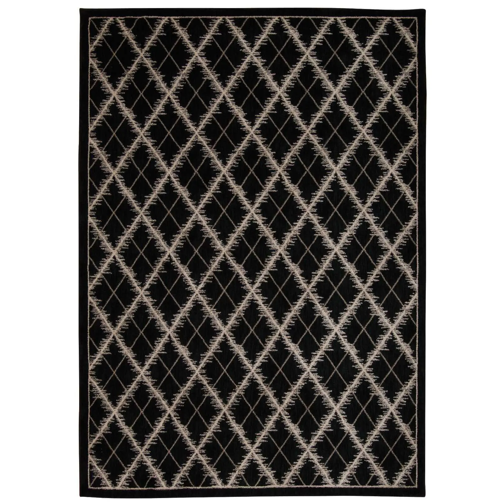 Nourison Home Tranquility TNQ01 Black Transitional Power-loomed Rug