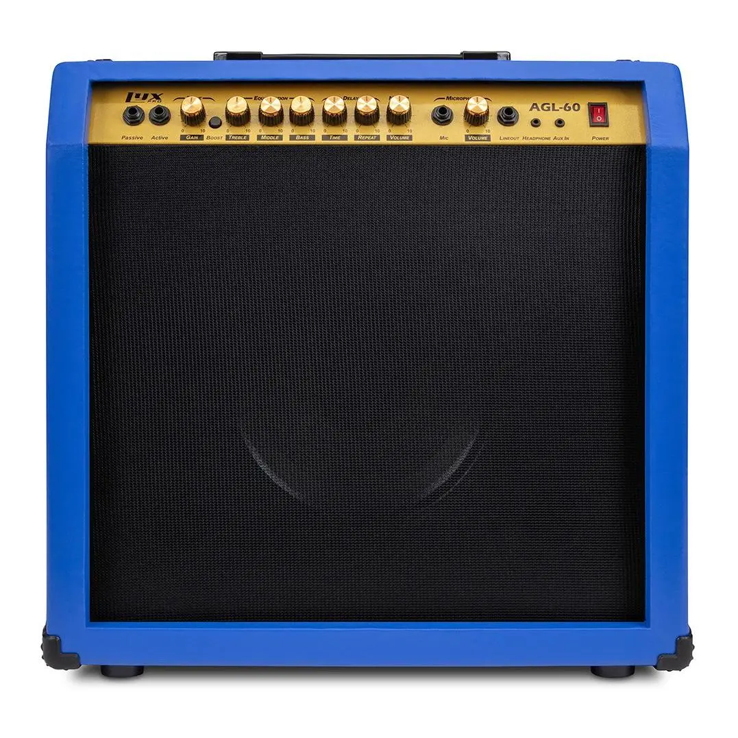 LyxPro 60 Watt Electric Guitar Amplifier LyxPro 60 Watt Electric Guitar Amplifier