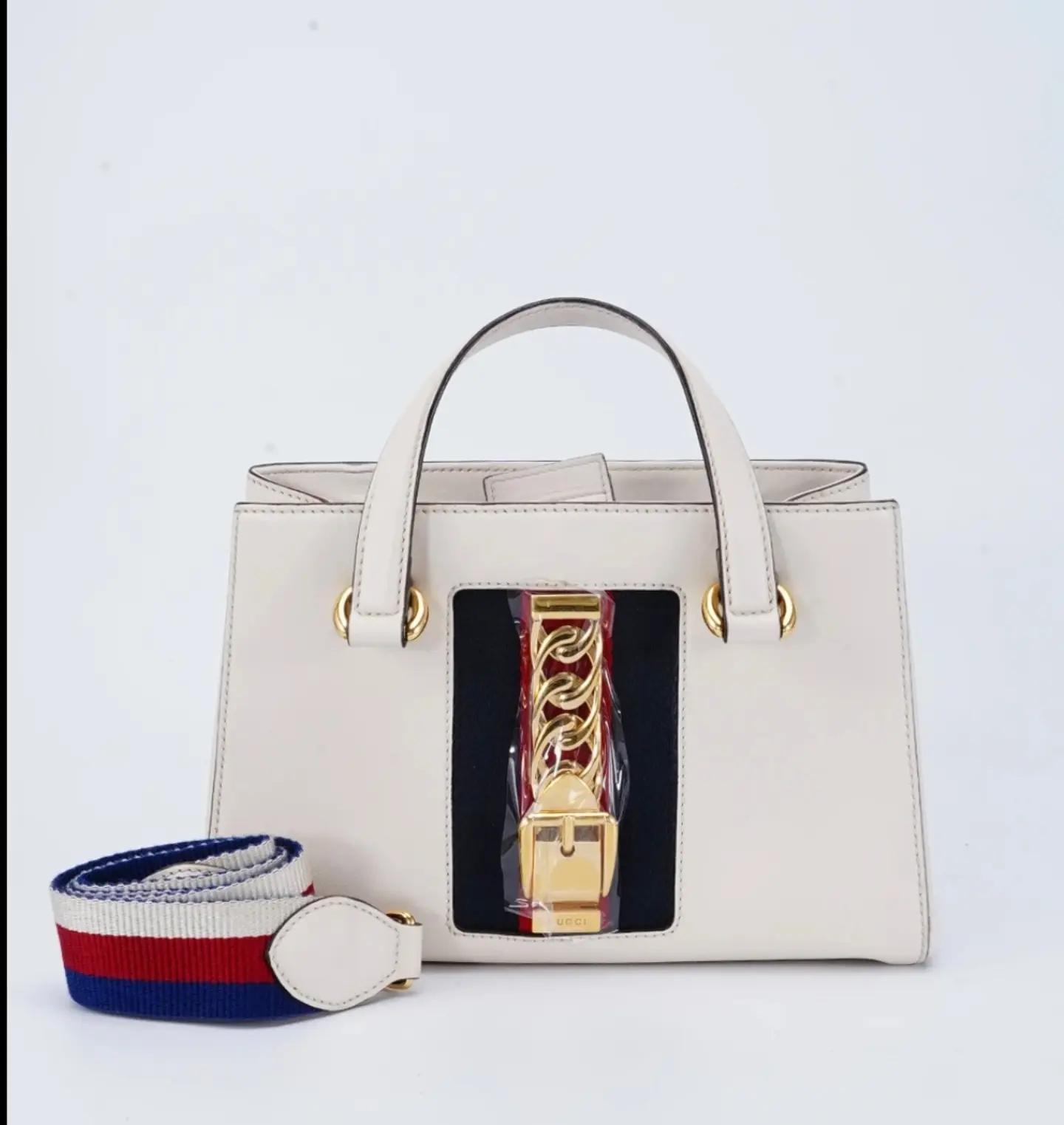 Pre-owned GUCCI White Serpenti Multi purpose Hand Crossbody Bag