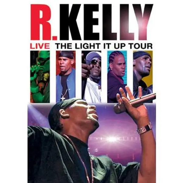 USED Book - R. Kelly Live: The Light It Up Tour (DVD) - english