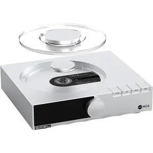PL200T MQA-CD Player Clock Input HiFi Lossless Lid-Open Playback Mod Transport (Silver)