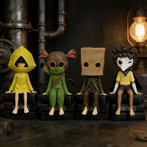 2026 Hot Game GK Little Nightmares Anime Figurine Six Mono Figure Action Figure Anime Game PVC Action Figure CartoonToy Mod
